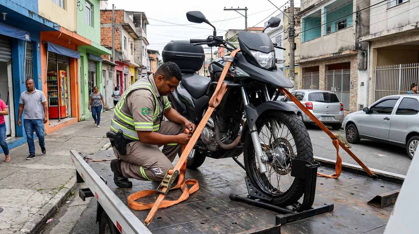 Transporte de Motocicleta em Araraquara‑SP